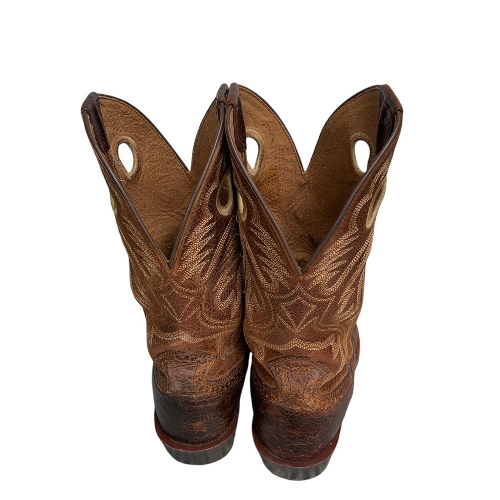 Ariat Heritage Roughstock Western Cowboy Boots 10002227 size 8.5 D Mens Brown - Picture 7 of 10